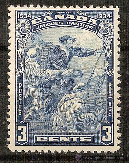 canada jacques cartier stamp