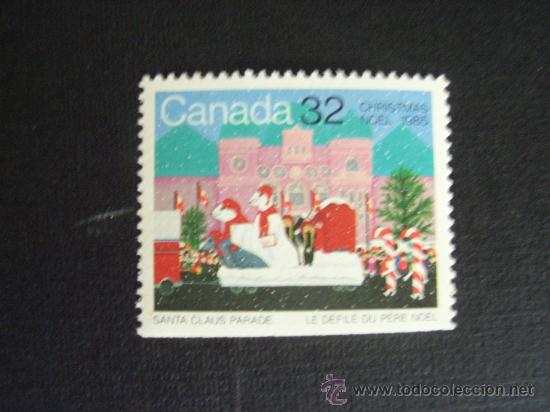 Sellos: CANADA N&ordm; YVERT 939*** A&Ntilde;O 1985. NAVIDAD - Foto 1