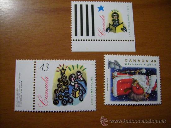 Sellos: NAVIDAD CANADA,CHRISTMAS ** - Foto 1