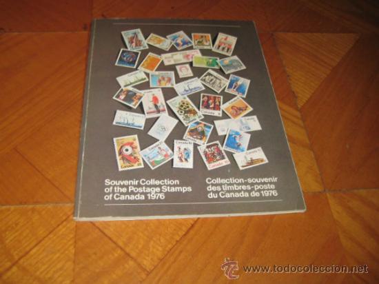 Sellos: Carpeta oficial del a&ntilde;o 1976 de Canad&aacute; - Foto 1