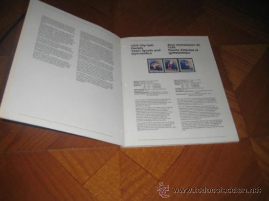 Sellos: Carpeta oficial del a&ntilde;o 1976 de Canad&aacute; - Foto 2