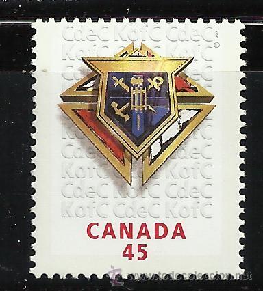 Sellos: CANADA ESCUDO CONDECORACION - Foto 1