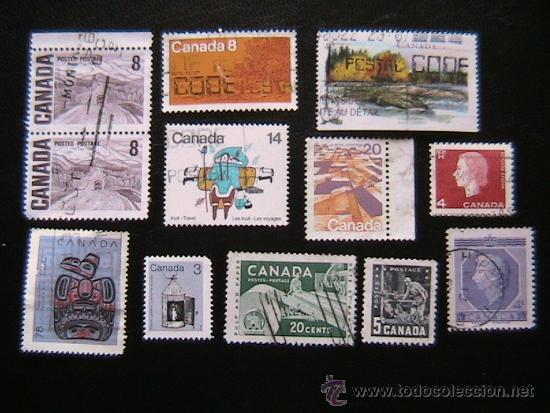 Sellos: CANADA -LOTE DE SELLOS - Foto 1