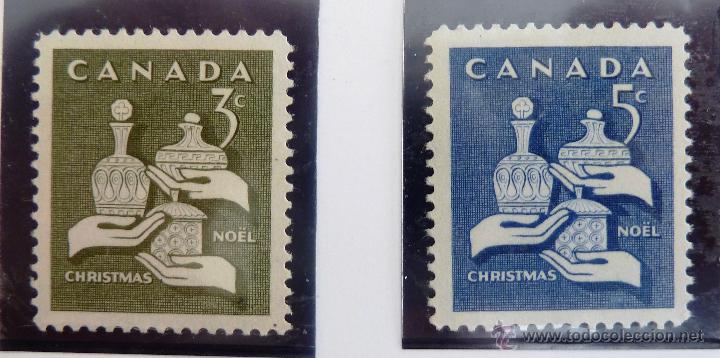 Sellos: SELLOS CANADA 1965. NUEVOS. NAVIDAD. - Foto 1