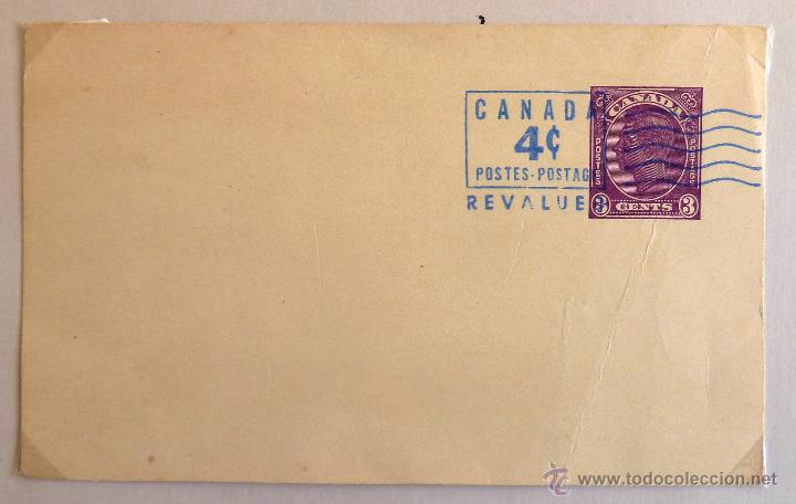 Sellos: TARJETA MATASELLADA CANADA - Foto 1