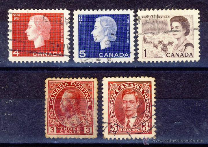 Sellos: CANAD&Aacute;.- LOTE USADOS.- - Foto 1