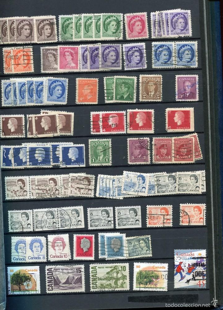 Sellos: LOTE DE SELLOS ANTIGUOS DE CANADA - Foto 1