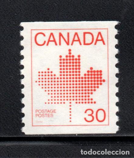 Sellos: CANADA 794a** - A&Ntilde;O 1982 - EMBLEMA NACIONAL - Foto 1