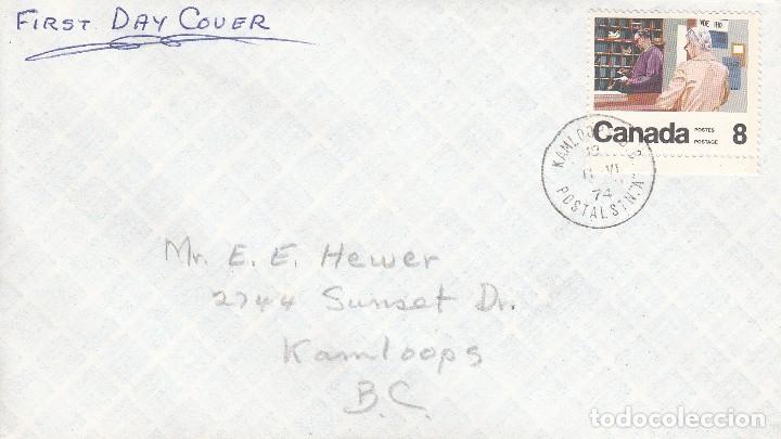Sellos: SOBRE: 1974 CANADA - Foto 1