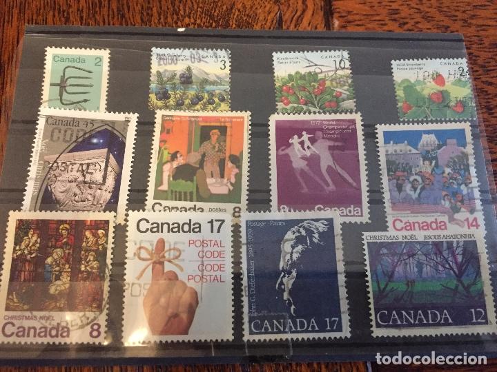 Sellos: 76 SELLOS DE CANADA diferentes - Foto 1
