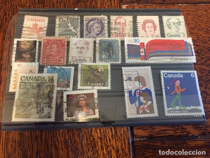 Sellos: 76 SELLOS DE CANADA diferentes - Foto 3