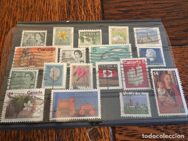 Sellos: 76 SELLOS DE CANADA diferentes - Foto 4