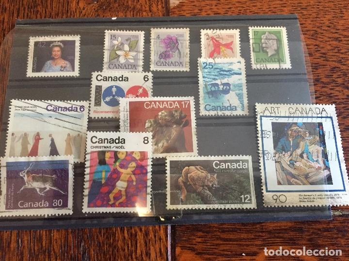 Sellos: 76 SELLOS DE CANADA diferentes - Foto 5