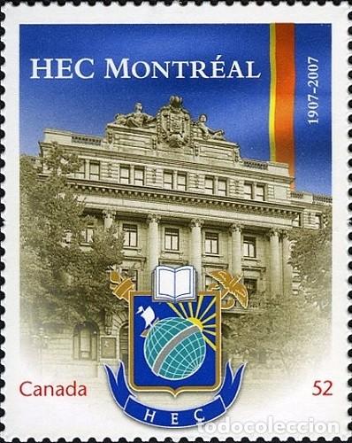 Sellos: [CF7540] Canad&aacute; 2007, I Cent. Escuela de comercio superior (MNH) - Foto 1