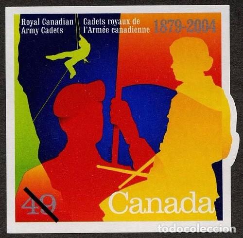 Sellos: [CF7588] Canad&aacute; 2004, Cadetes del Ej&eacute;rcito Real Canadiense (MNH) - Foto 1