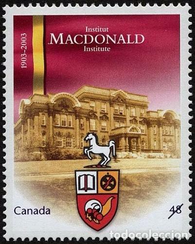 Sellos: [CF7367] Canad&aacute; 2003, Instituto MacDonald (MNH) - Foto 1