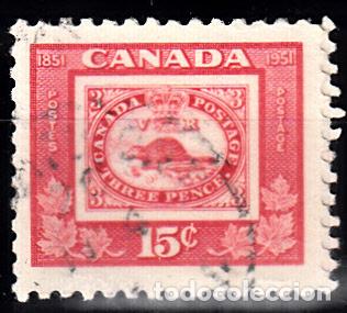 Sellos: CANADA 249 USADO. FAUNA. - Foto 1