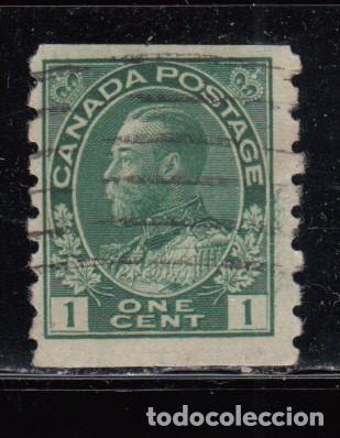 Sellos: CANAD&Aacute; , YVERT N&ordm; 93 b , dentado 8  vertical - Foto 1