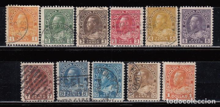 Sellos: CANAD&Aacute; , YVERT N&ordm; 108 / 118 - Foto 1