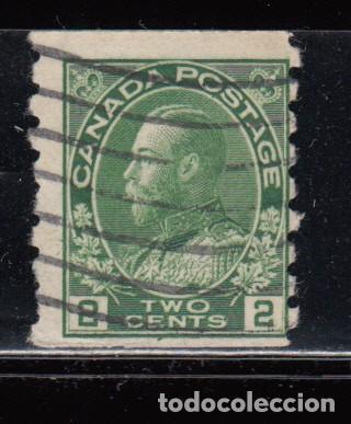 Sellos: CANAD&Aacute; , YVERT N&ordm; 106 B , DENTADO 8 VERTICAL . - Foto 1