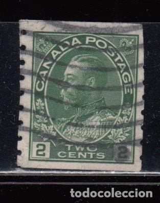 Sellos: CANAD&Aacute; , YVERT N&ordm; 106 B , DENTADO 8 VERTICAL . - Foto 1