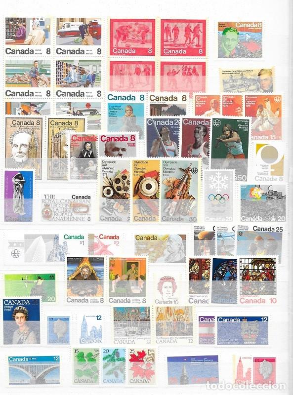 Sellos: CANAD&Aacute;.  RESTO DE COLECCI&Oacute;N - Foto 4