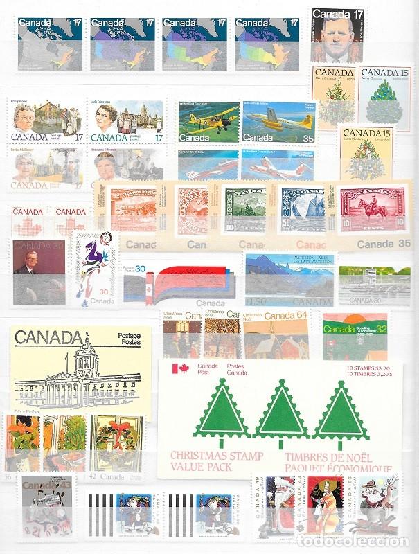 Sellos: CANAD&Aacute;.  RESTO DE COLECCI&Oacute;N - Foto 6