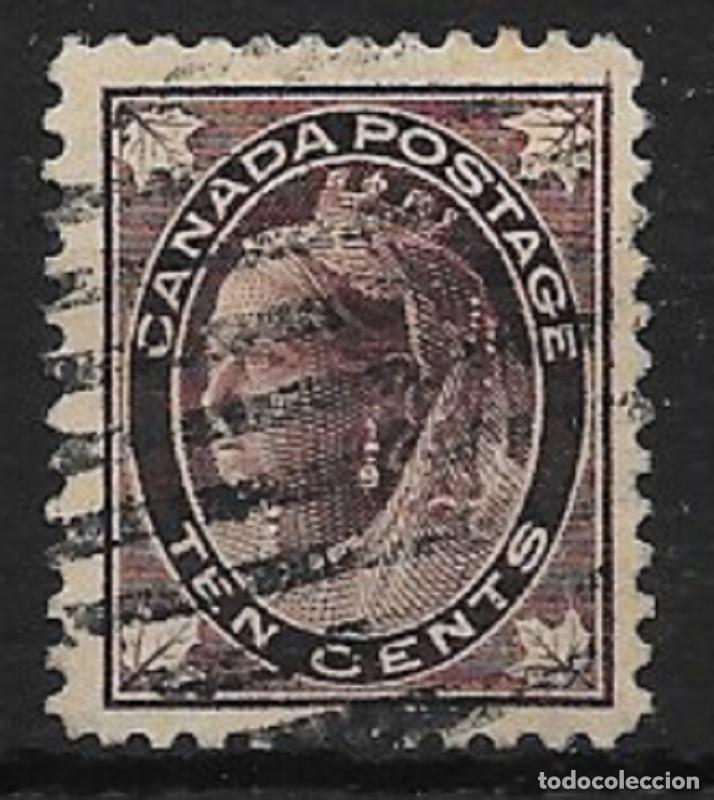Sellos: CANAD&Aacute; YVERT NUM.  61 USADO - Foto 1
