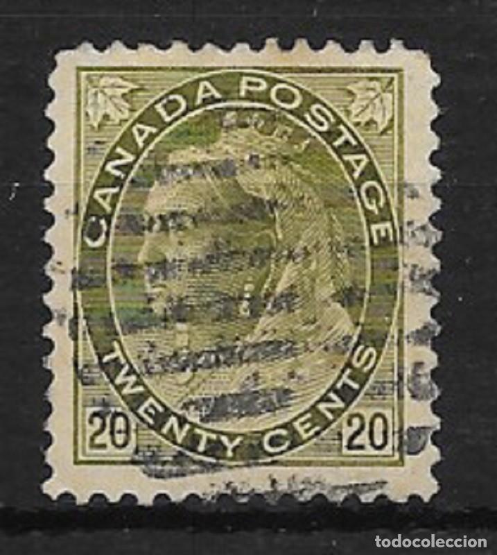 Sellos: CANAD&Aacute; YVERT NUM. 72 USADO - Foto 1