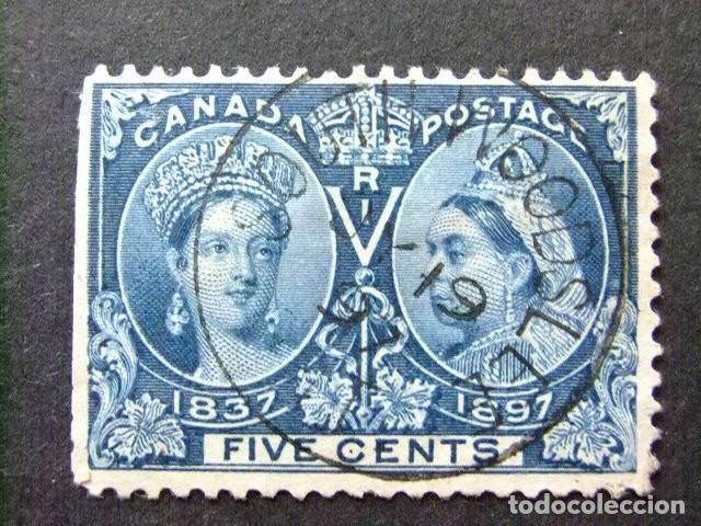 Canada 17 60 Anniversaire Du Regne Victoria Y Buy Old Stamps Of Canada At Todocoleccion