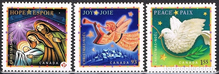 Sellos: [CF7069b] Canad&aacute; 2007, Serie Navidad (MNH) - Foto 1