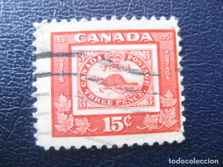 Sellos: Canada, 1951, centenario del sello, Yvert 249 - Foto 1