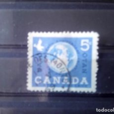 Sellos: CANADÁ 1958,10 ANIVERSARIO DE LA OTAN, YT 311