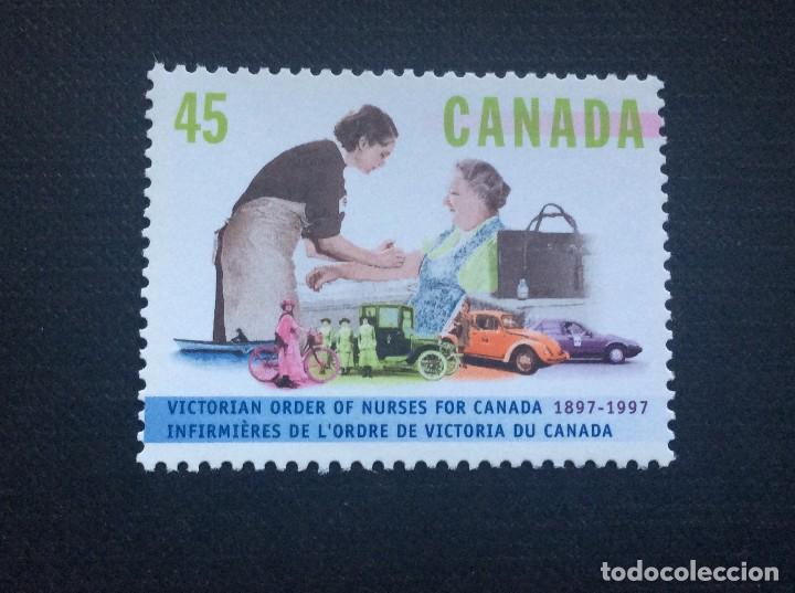 Sellos: CANADA N&ordm; YVERT 1509*** . AUTOMOVILES - Foto 1