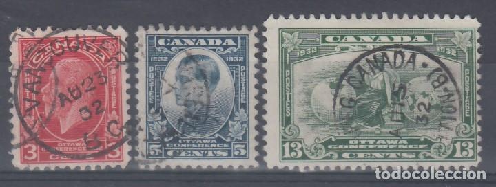 Sellos: CANADA, YVERT N&ordm; 158 / 160 - Foto 1
