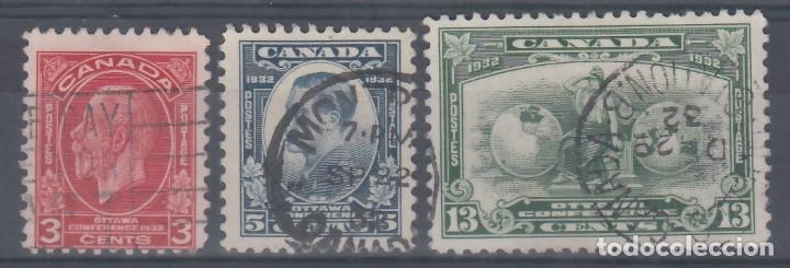 Sellos: CANADA, YVERT N&ordm; 158 / 160 - Foto 1