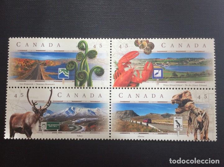 Sellos: CANADA N&ordm; YVERT 1585/8*** . TURISMO - Foto 1