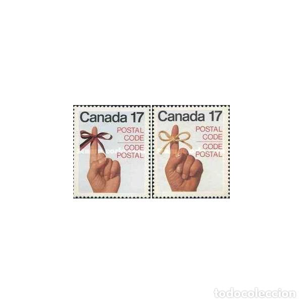 Sellos: 1979 Canad&aacute; 724/25 - Uso del c&oacute;digo postal. - Foto 1