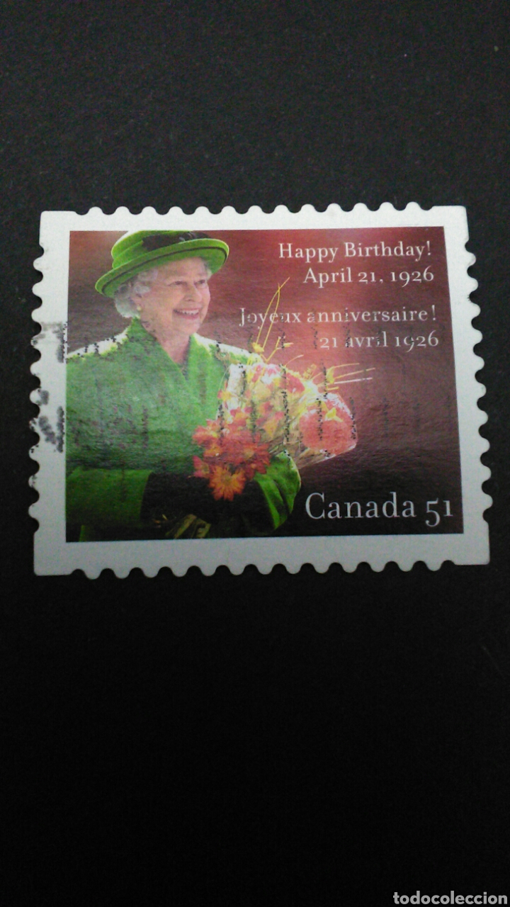 Sellos: CANAD&Aacute;. USADO. - Foto 1