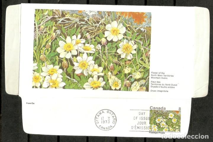 Sellos: CANADA. 1973 . FLORES. FLORA - Foto 1