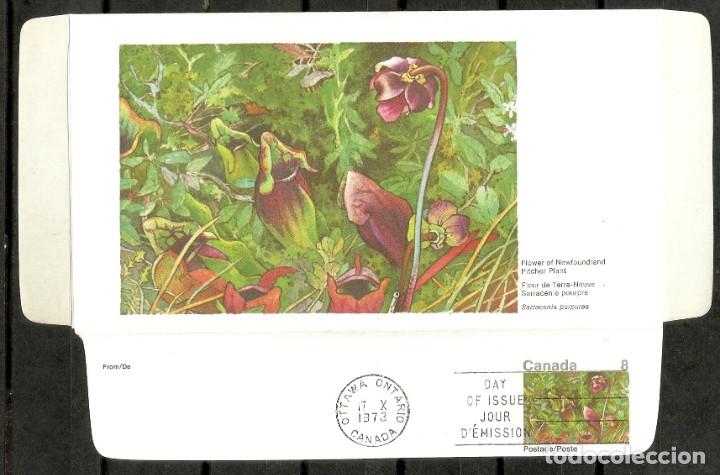 Sellos: CANADA. 1973 .FLORES. FLORA - Foto 1