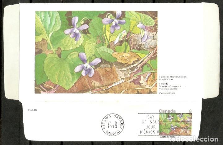 Sellos: CANADA. 1973 . FLORES. FLORA - Foto 1