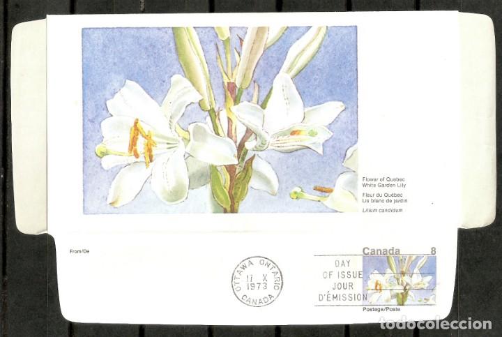 Sellos: CANADA. 1973 . FLORES.FLORA - Foto 1