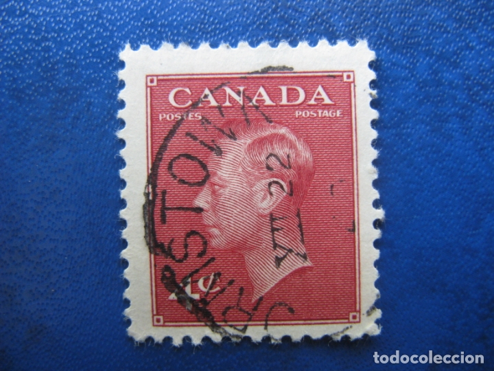 Sellos: -canada 1949, Jorge VI, Yvert 234 - Foto 1