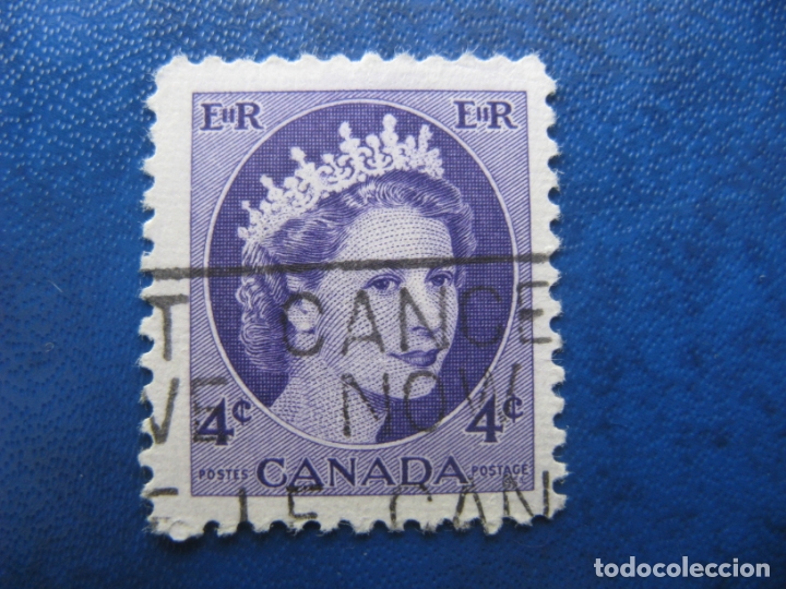Sellos: -canada 1954, isabel II, Yvert 270 - Foto 1
