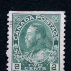Sellos: CANADA, 2 CENT, REY GEORGE V, AÑO 1922.SIN USAR.. Lote 181608456