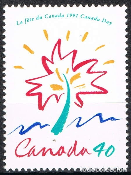 Sellos: [CF2592] Canad&aacute; 1991, D&iacute;a de Canad&aacute; (MNH) - Foto 1