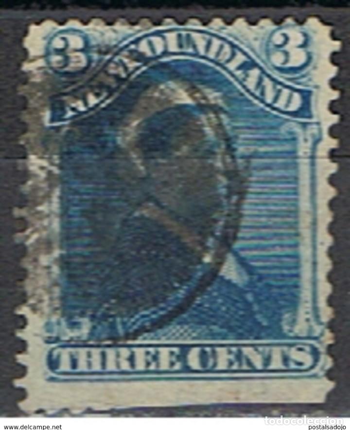 Sellos: TERRANOVA - CANADA // YVERT 37 // 1880 ... USADO - Foto 1
