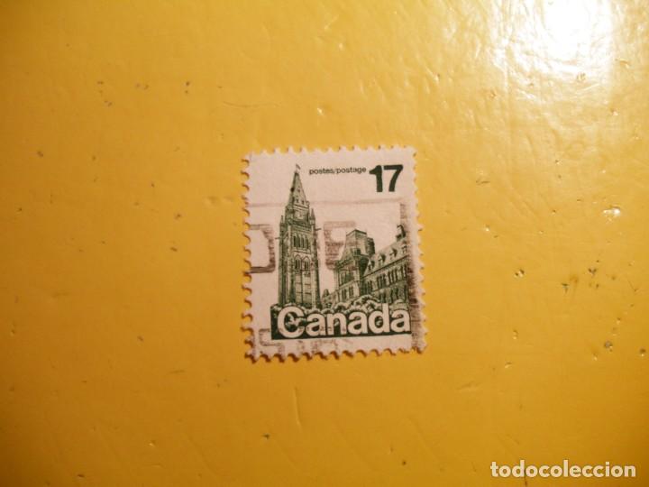 Sellos: CANAD&Aacute; - TORRE DEL RELOJ DEL PARLAMENTO EN OTTAWA. - Foto 1