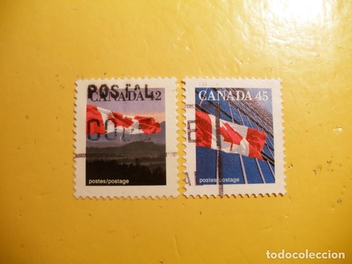 Sellos: CANADA - BANDERA. - Foto 1